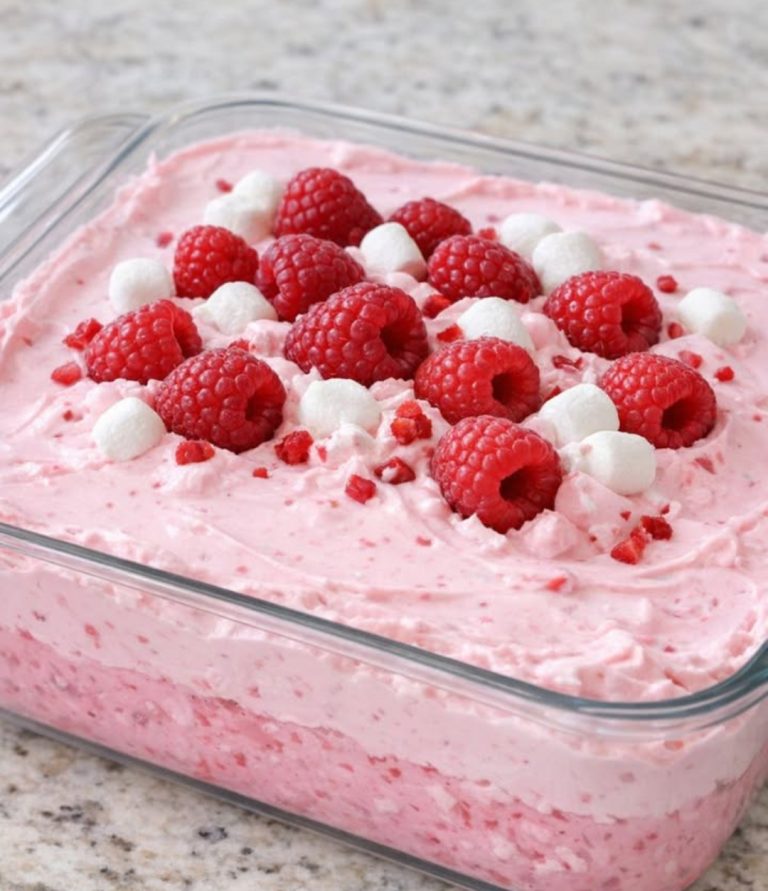 3-Ingredient Raspberry Fluff – Recipes Makers